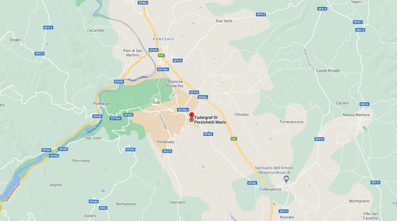 mappa tudergraf todi